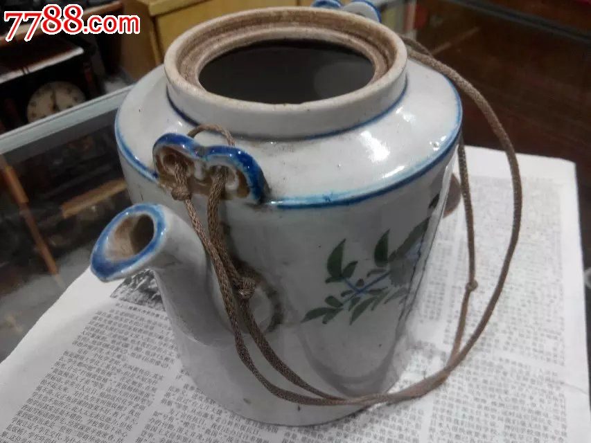 50-60年代【努力生产】老茶壶一个