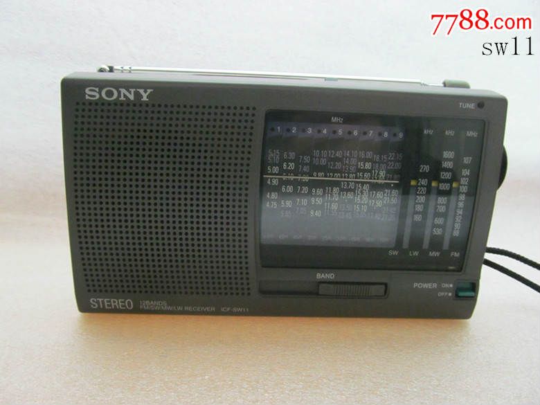 索尼icf-sw11收音机