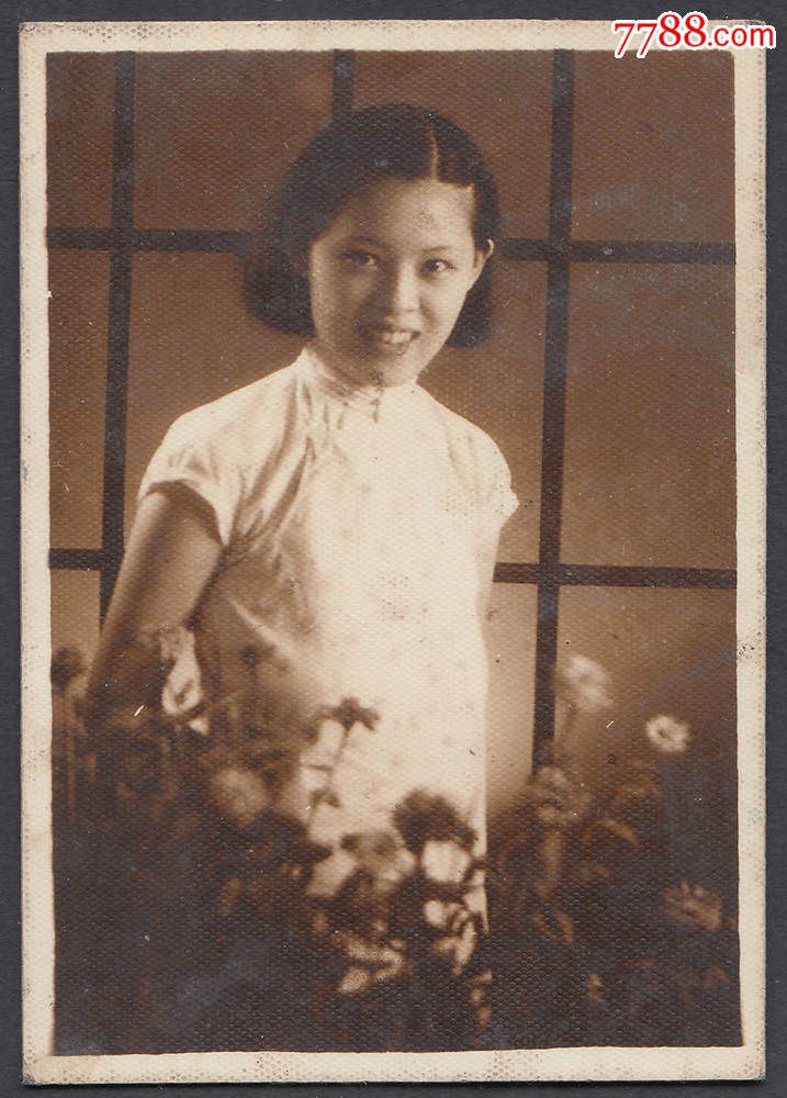 民国老照片,美女