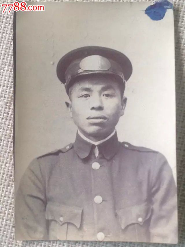 民国上海法租界警察巡捕房警察照片