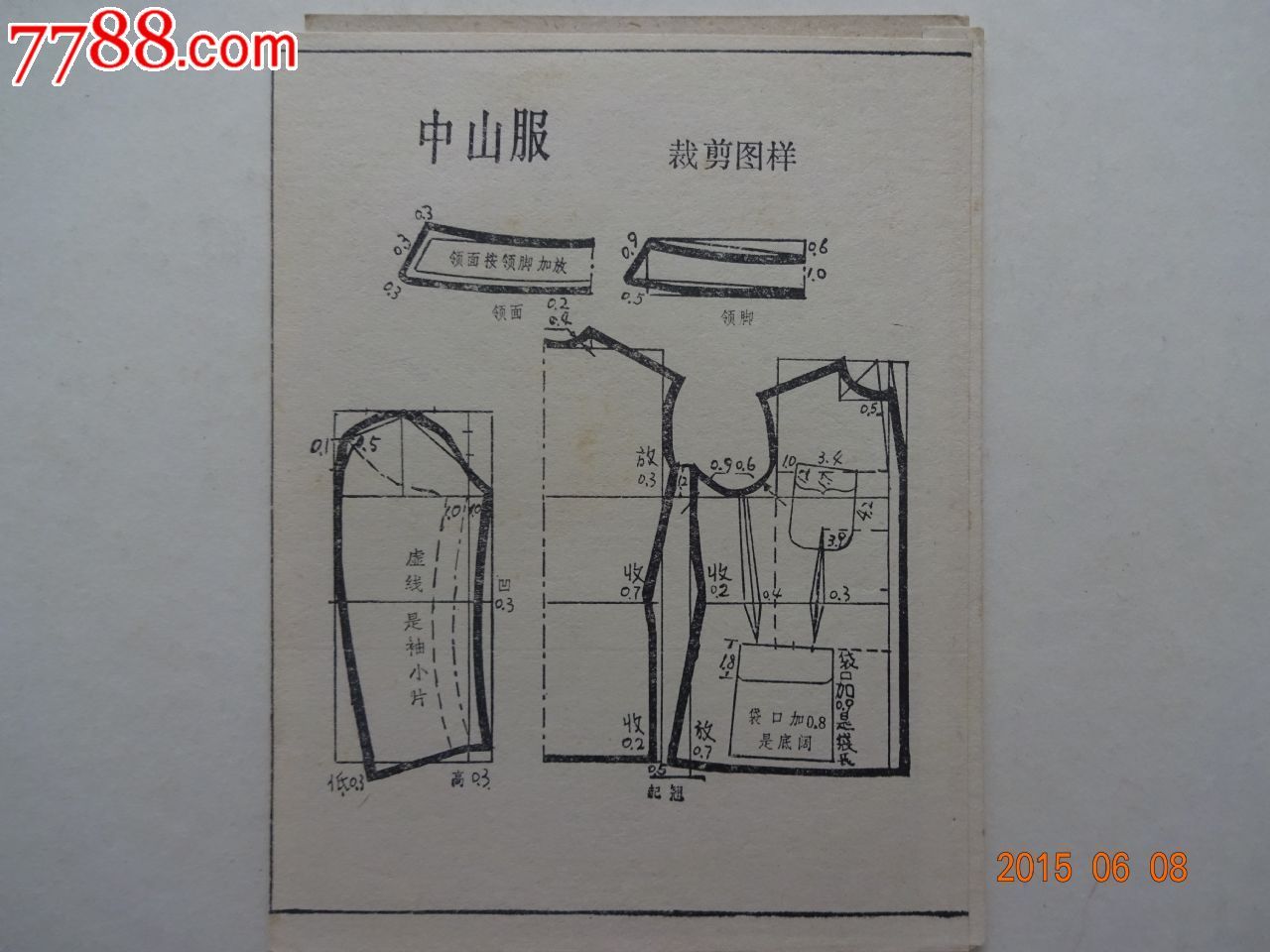 男女服装裁剪速算尺【图样】