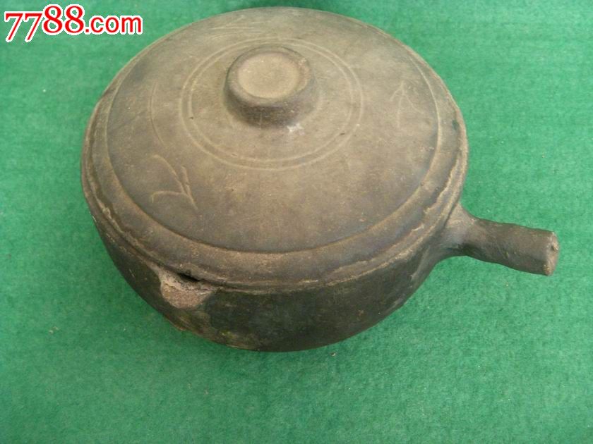 民国或建国初期熬中药的陶药罐药钵中医药文化实物标本