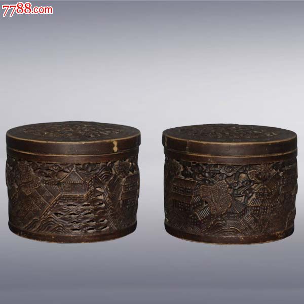 黄砂雕蛐蛐罐-价格:12000元-se30974742-其他文房用具-零售-7788文房