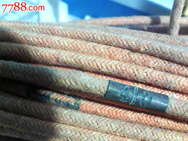 丈量土地厂房木材用的50米的老绳尺