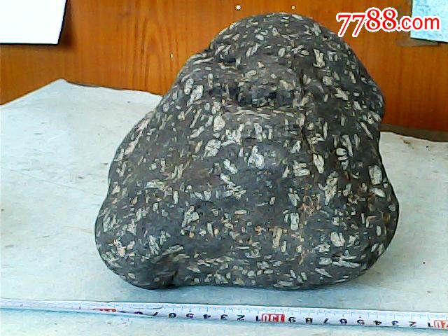 奇石天然原石;山西晋南雪花冰花石20厘米*18厘米*13厘米重16.80市斤