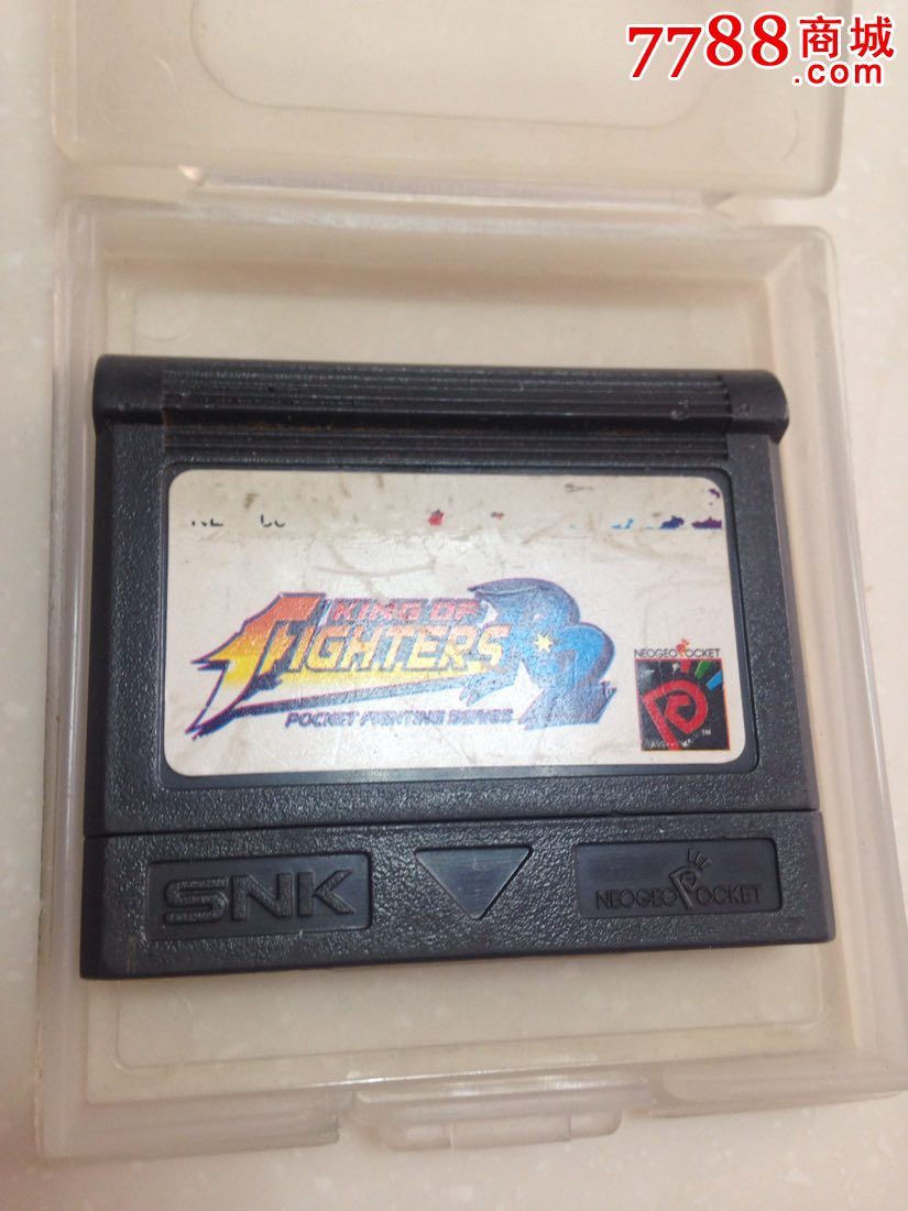 snk掌机ngpc游戏卡拳皇R2卡带