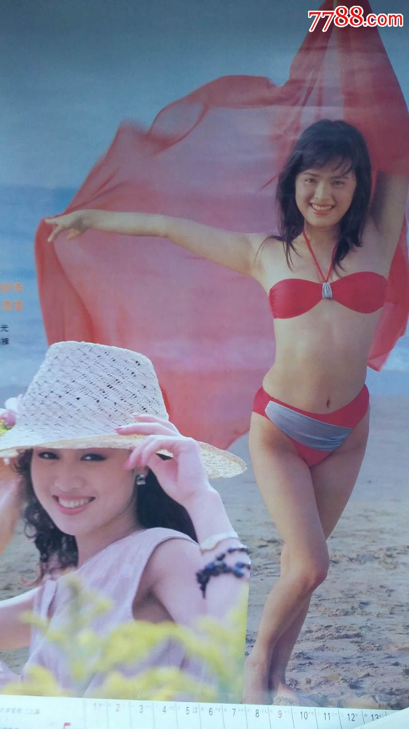 1993年《彩云飘》少见美女明星挂历