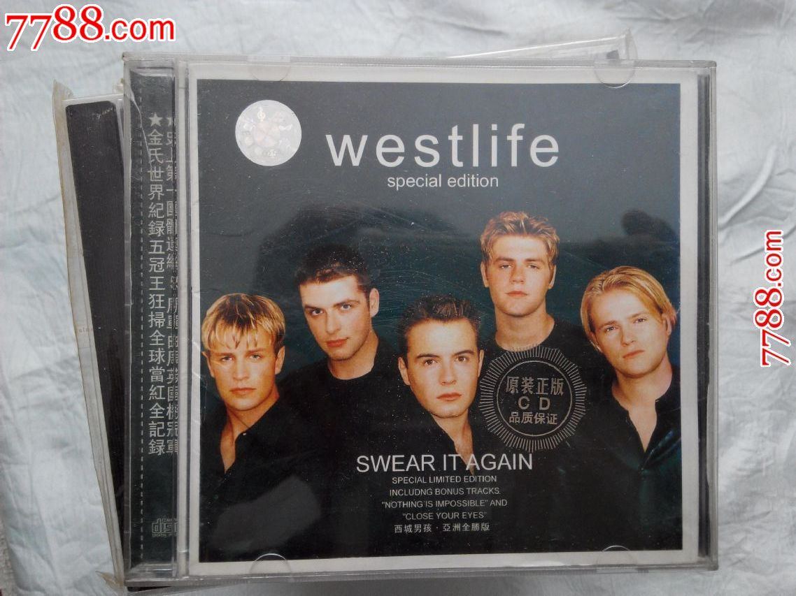 原版外国音乐影碟:westlife