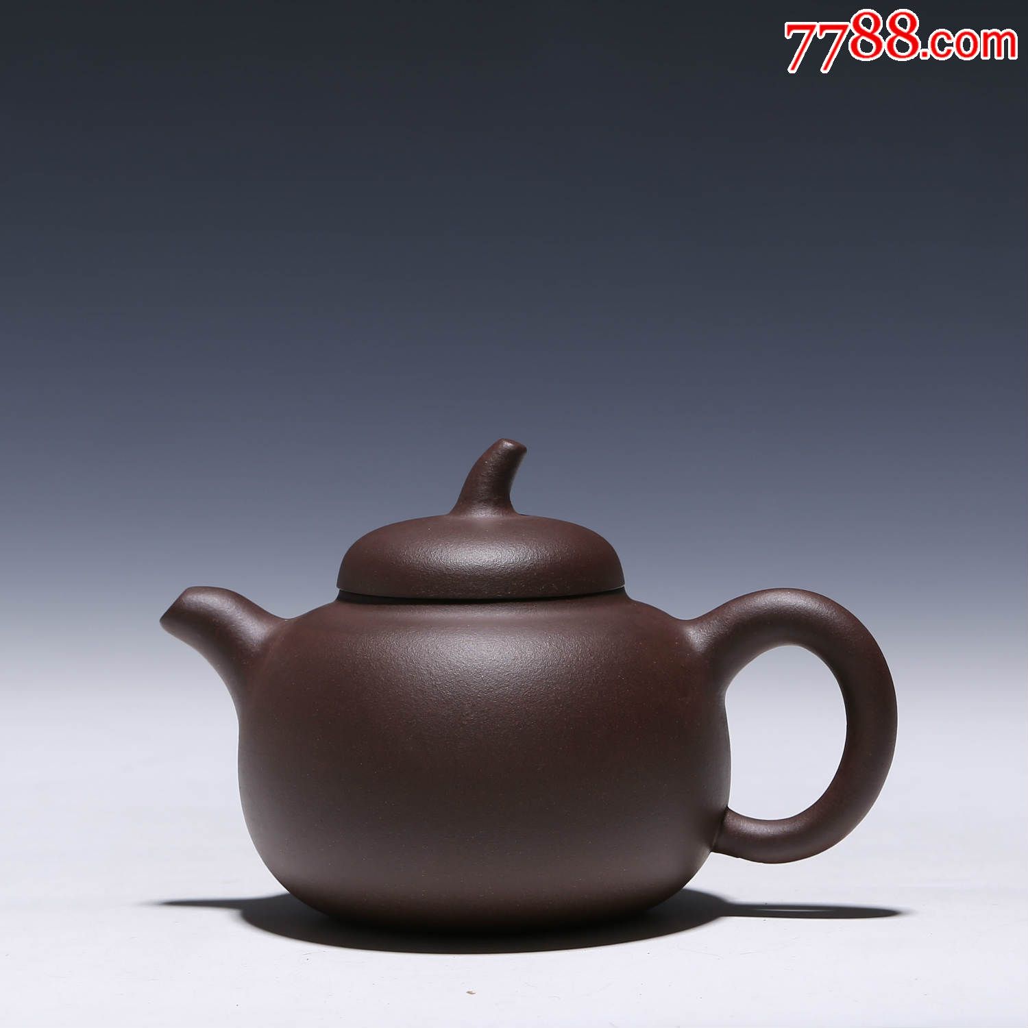 宜兴正品紫砂壶名家工艺师全手工紫茄泥茄段壶_紫砂壶_鉴别图片_收藏