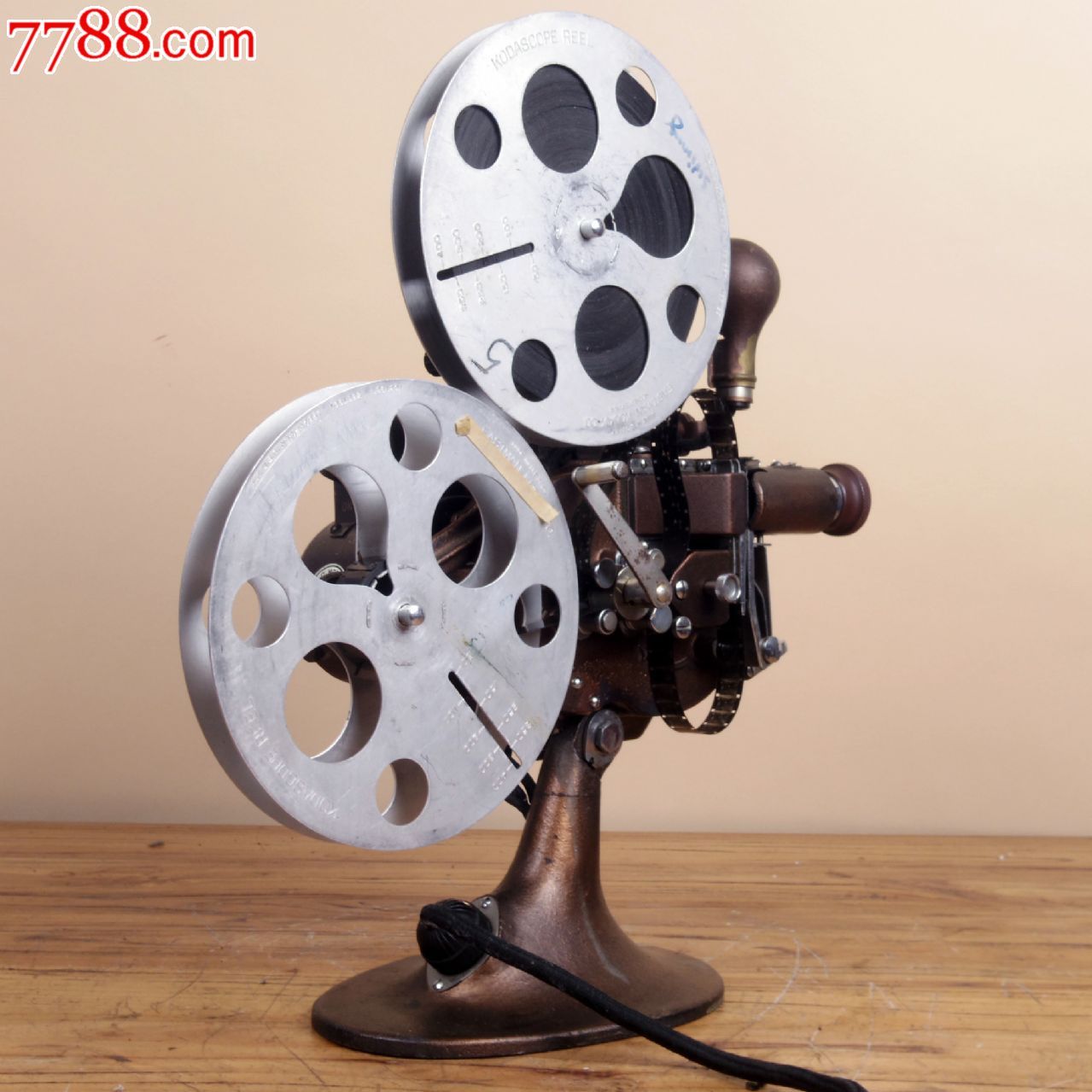 日本sakura16毫米16mm手摇电影机放映机功能正常