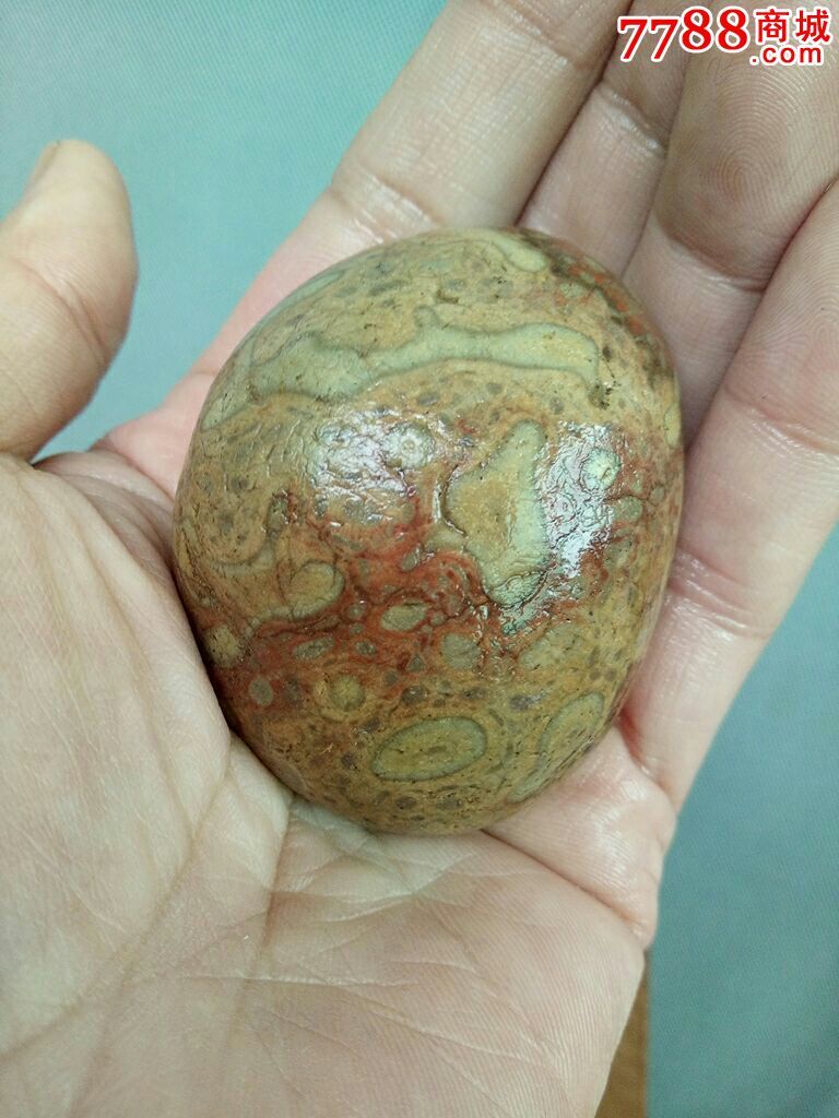 长江三峡石原石之彩版虎皮石