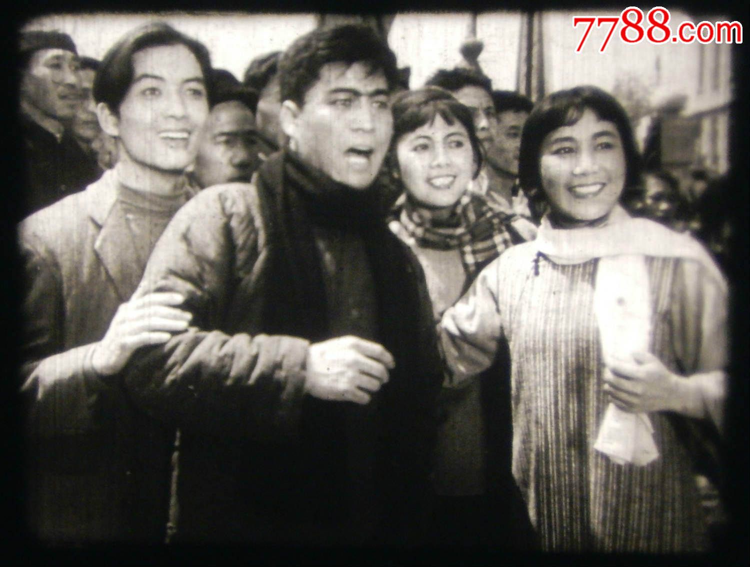 电影拷贝,16mm电影片胶片,经典老电影,黑白片【大浪淘沙】