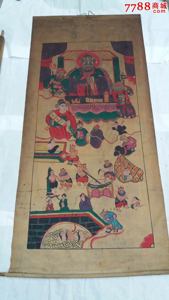 民国道教人物画原作