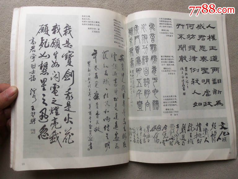 全6248革命烈士诗抄书法作品选河南省民政厅1983年