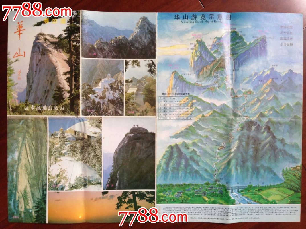 华山导游图