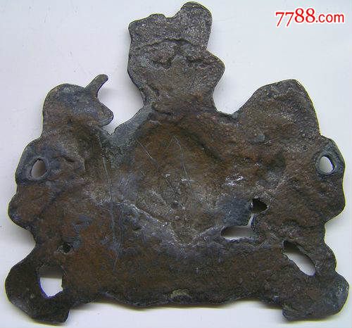 老英国国徽.狮子与独角兽