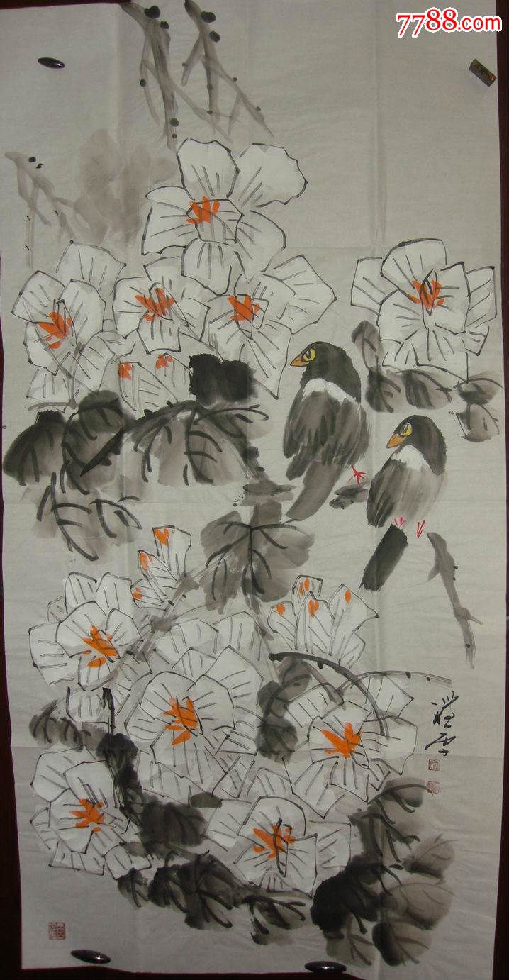 画家宿礼厚先生作品(画片5.1)_花鸟国画原作_第2张_7788字画网