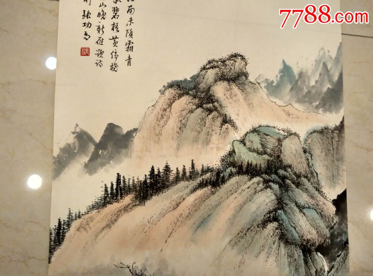 著名画家张功老师书画作品一幅072