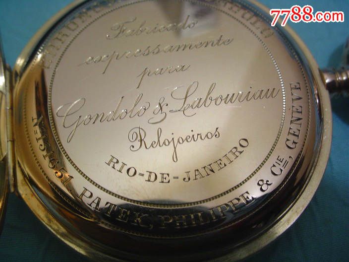 18k金patekphilippe/百达翡丽古董老怀表--日内瓦系列