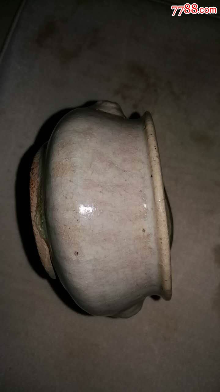 晚清仿哥窑香炉