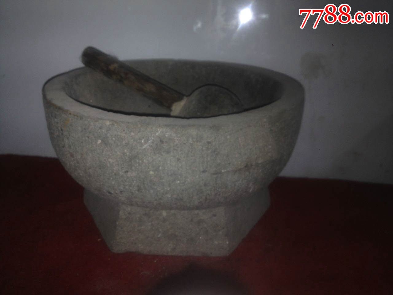民俗收藏展示-石臼