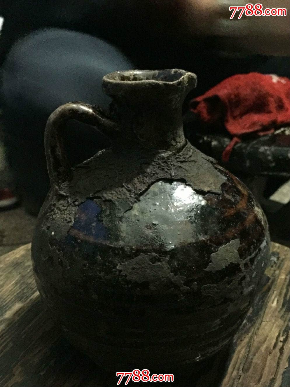 顶级全品清代云南陶制大酒瓶酒壶油瓶油壶