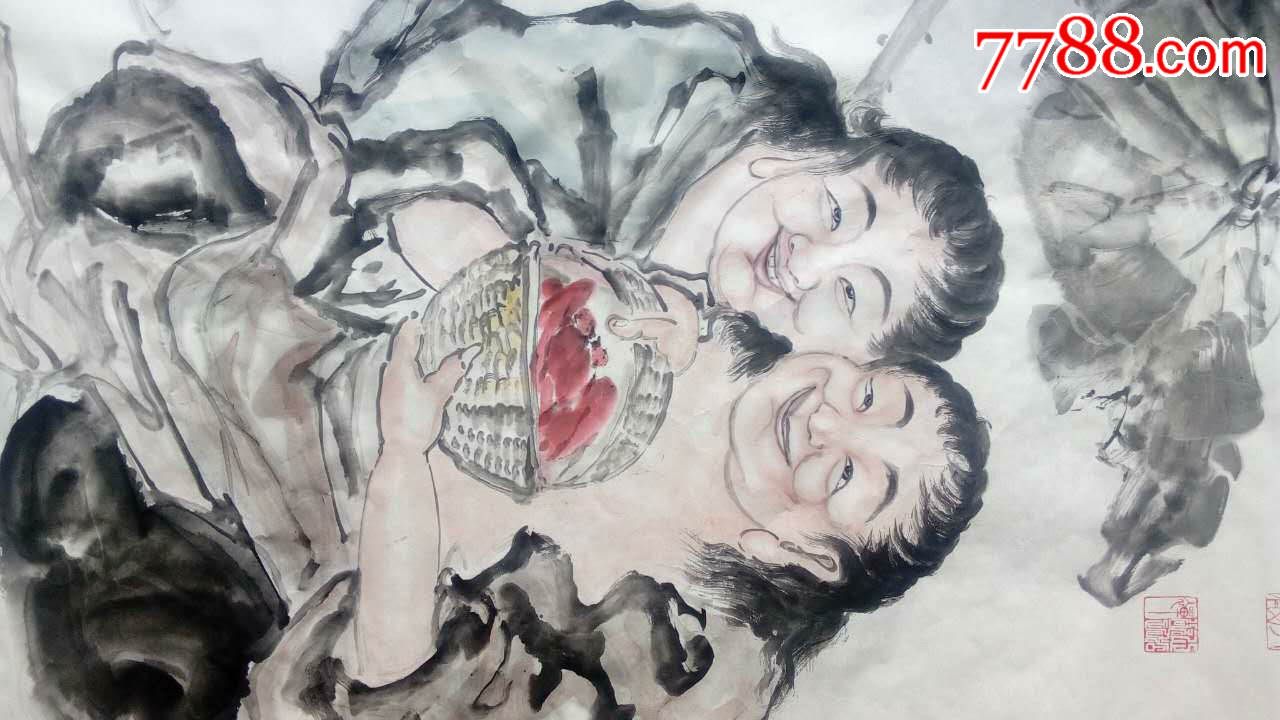 和合二仙图