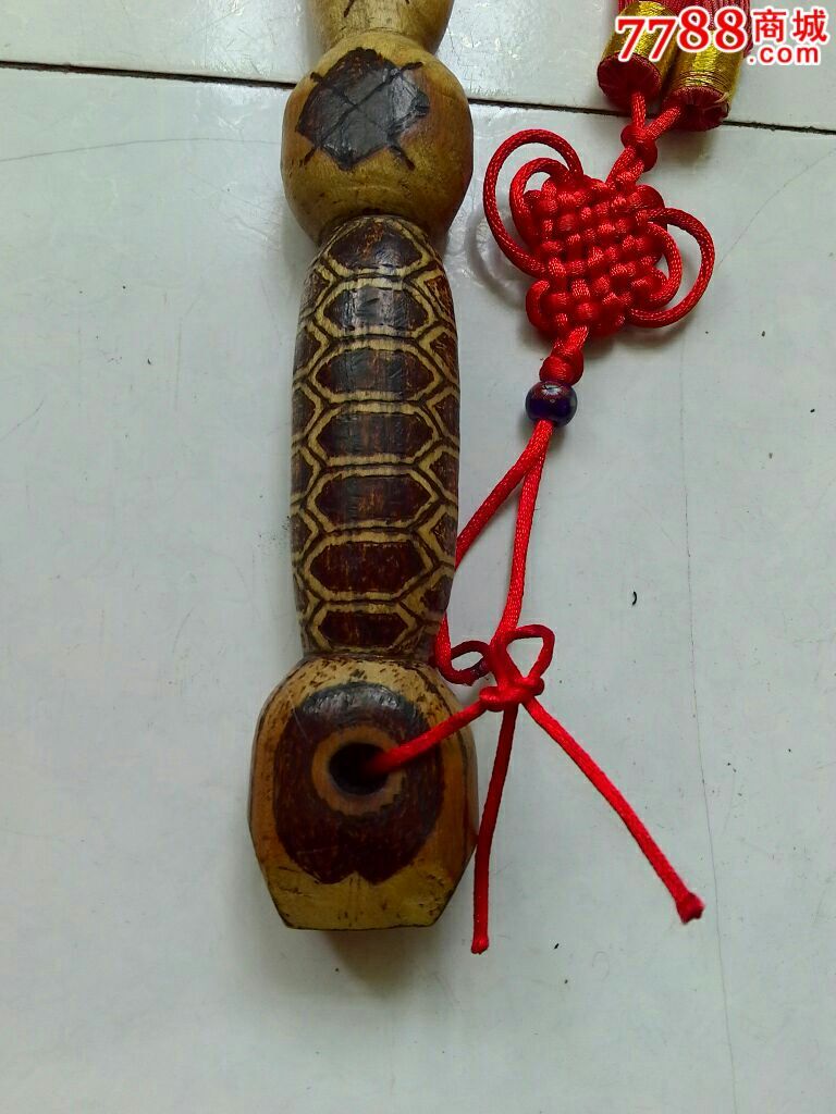 纯手工制作龟首龟背纹宝剑.