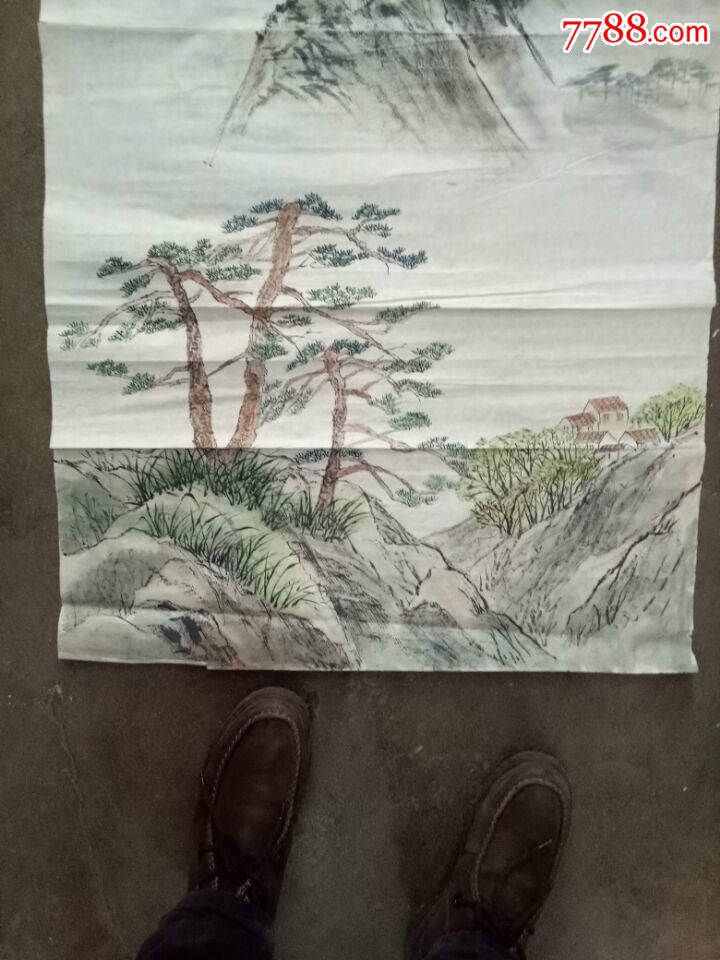 山水画-se40869154-水粉/水彩原画-零售-7788收藏
