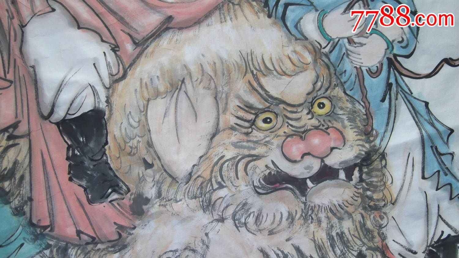 麒麟送子图,人物画国画,吉庆图案,挂在家里屋里大吉祥