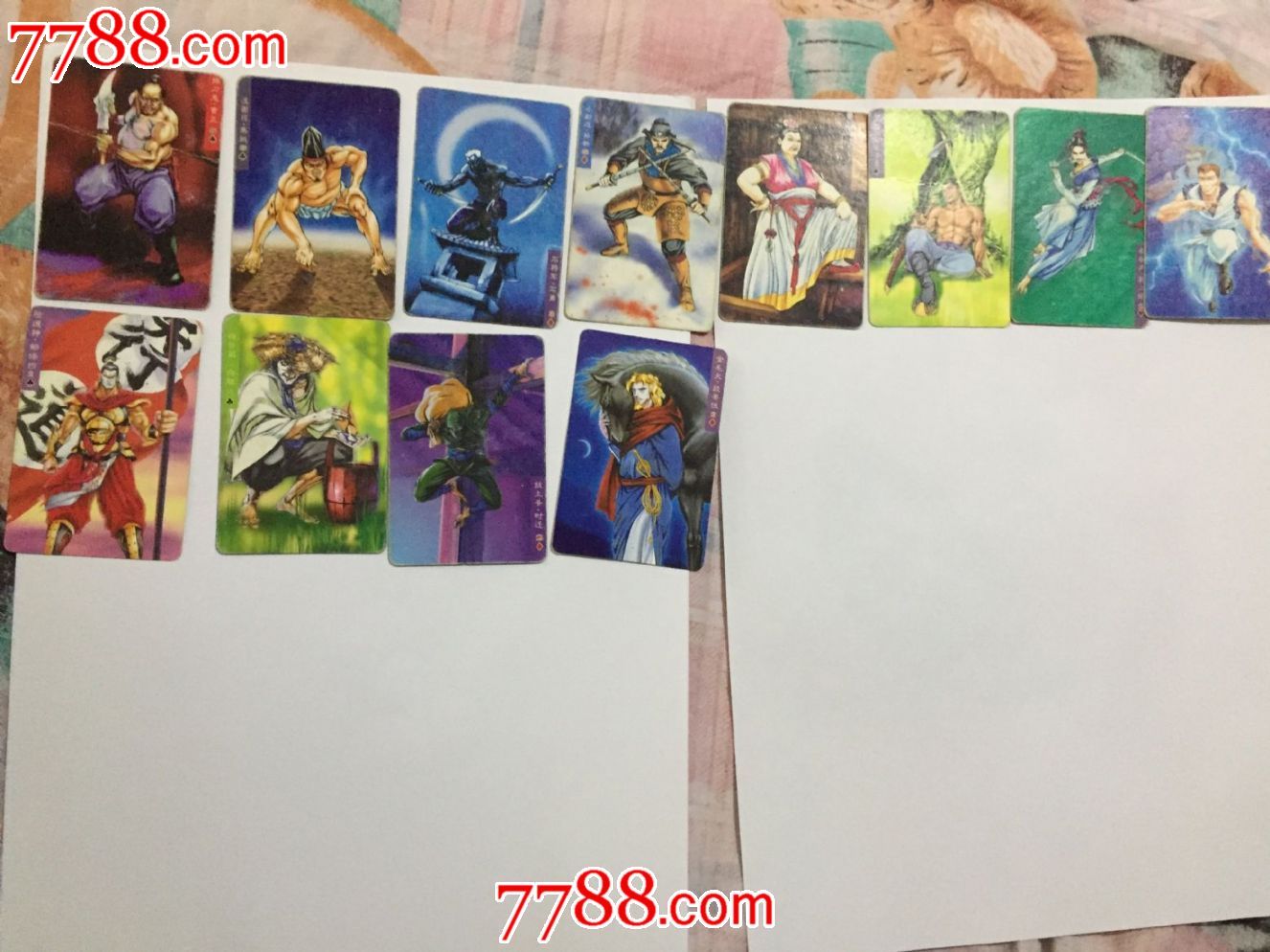 (80后的记忆)小浣熊水浒传108将卡片全