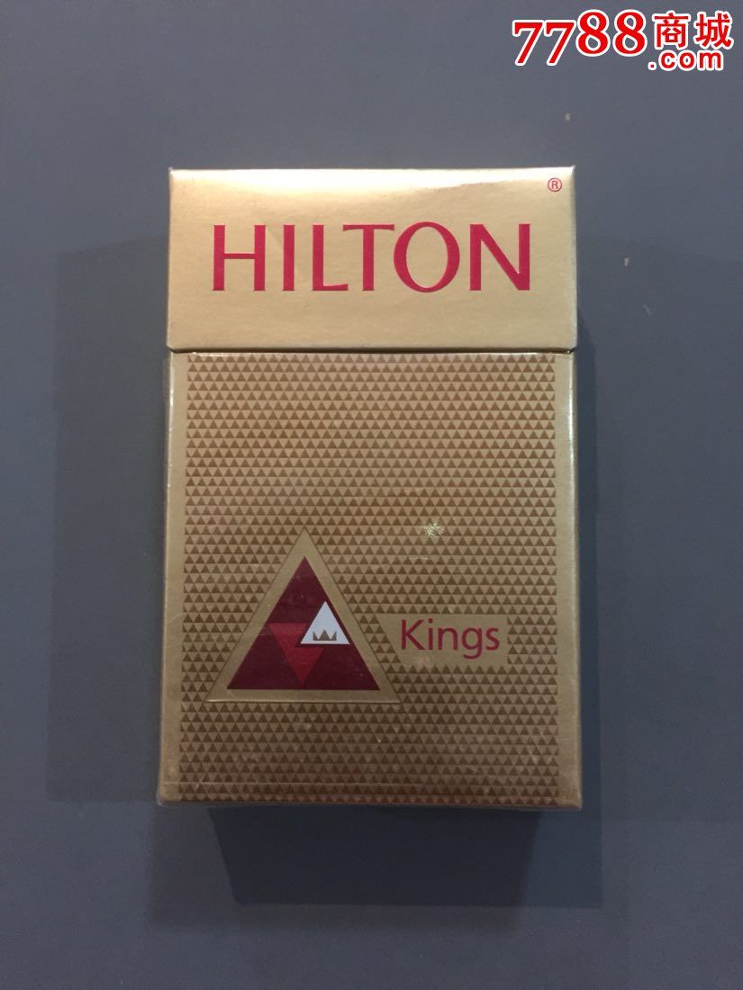 希尔顿,烟标/烟盒,卡标,条码标,正常流通标,单标,嘴标84s,直式,文字