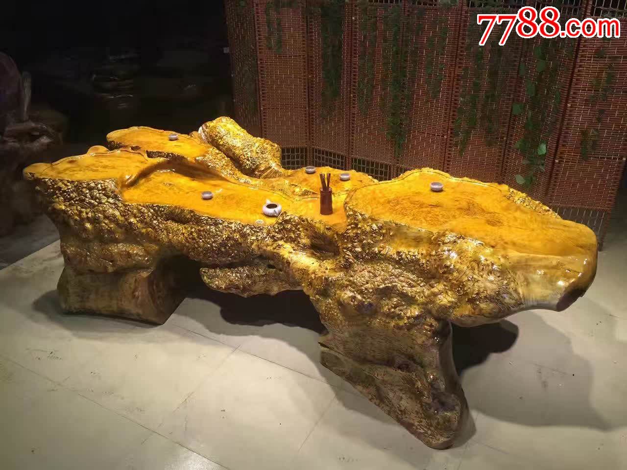 极品缅甸黄金樟大茶台