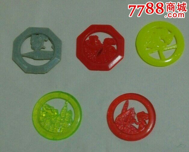 早期5个奇多玩具