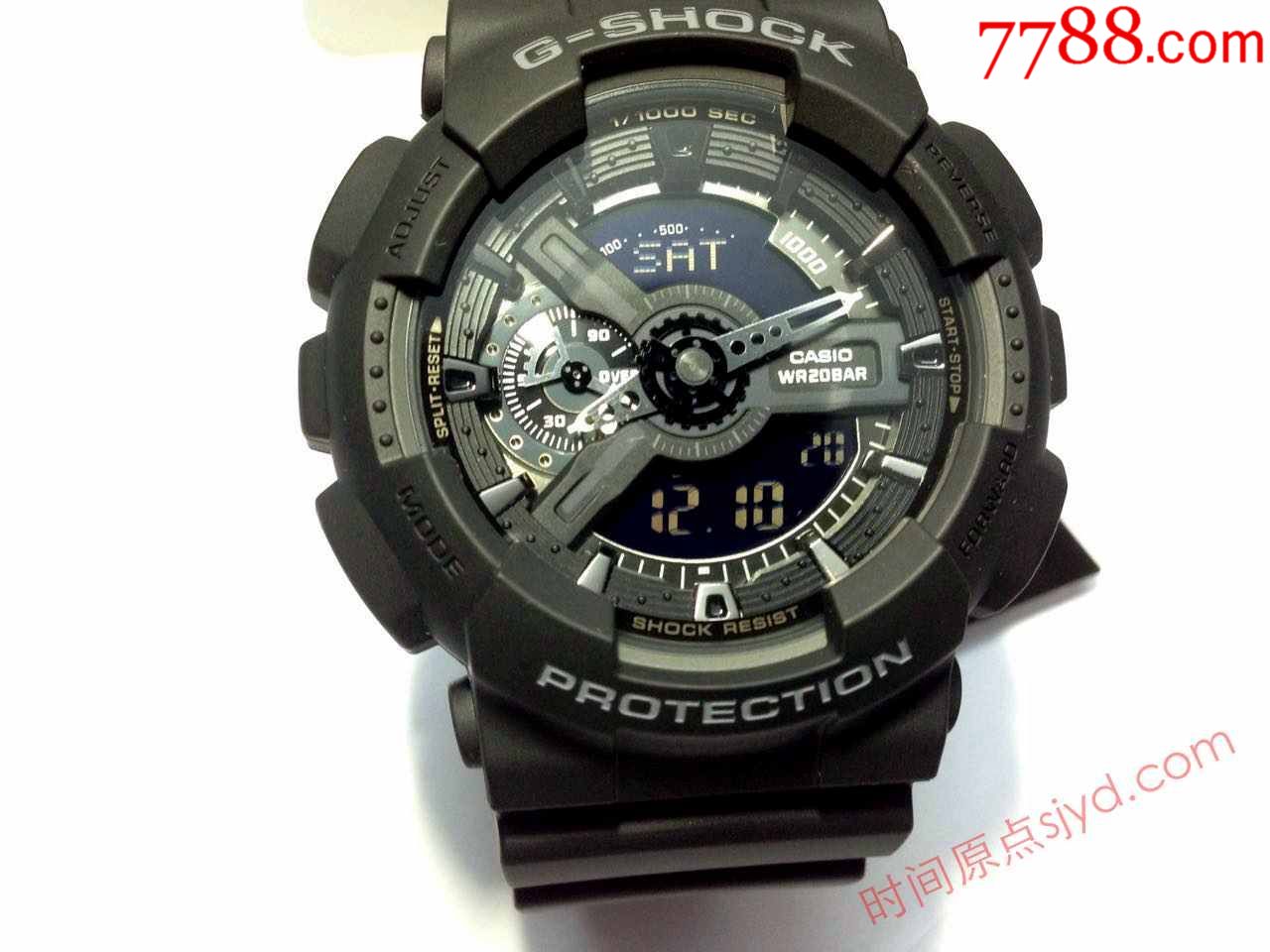 Casio卡西欧G-ShockGA-110-1B黑武士