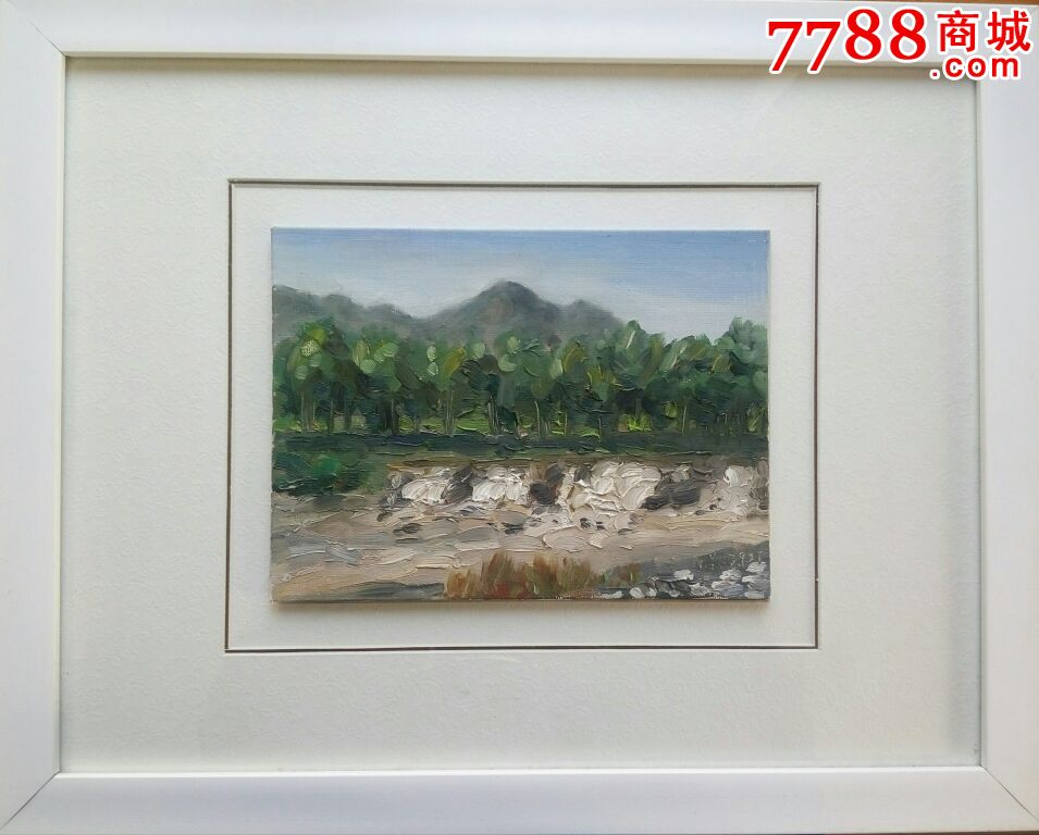 属性: 风景油画原画,,2010-2019年,,41-50cm,,画布,,镜框装裱,,, 简介