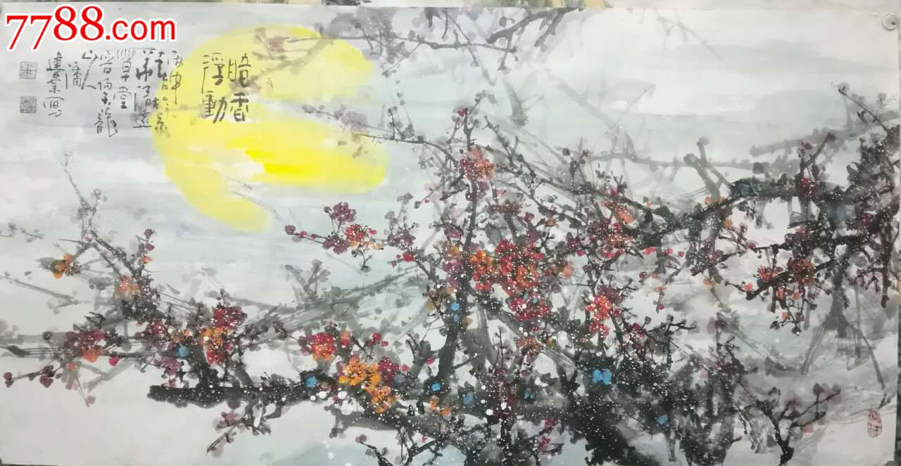 著名画家潘建业花鸟作品