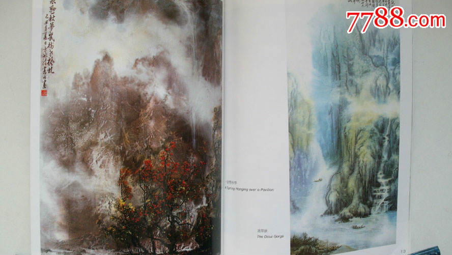 年代不详中国画报出版社出版《中国当代艺术家画库--项宪文》画册