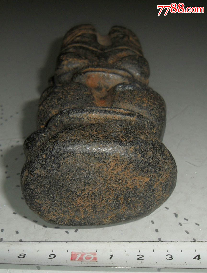 陨石太阳神—黑玉石太阳神—高古玉器—红山文化玉器