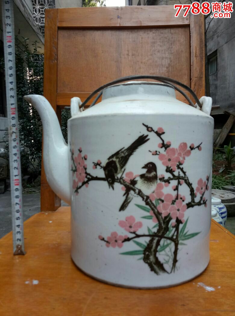 梅花茶壶一只2