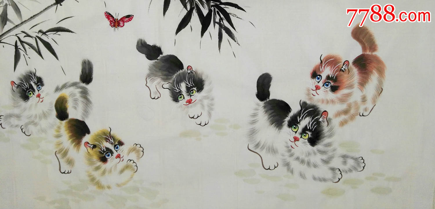猫王杨广中老师精品猫图