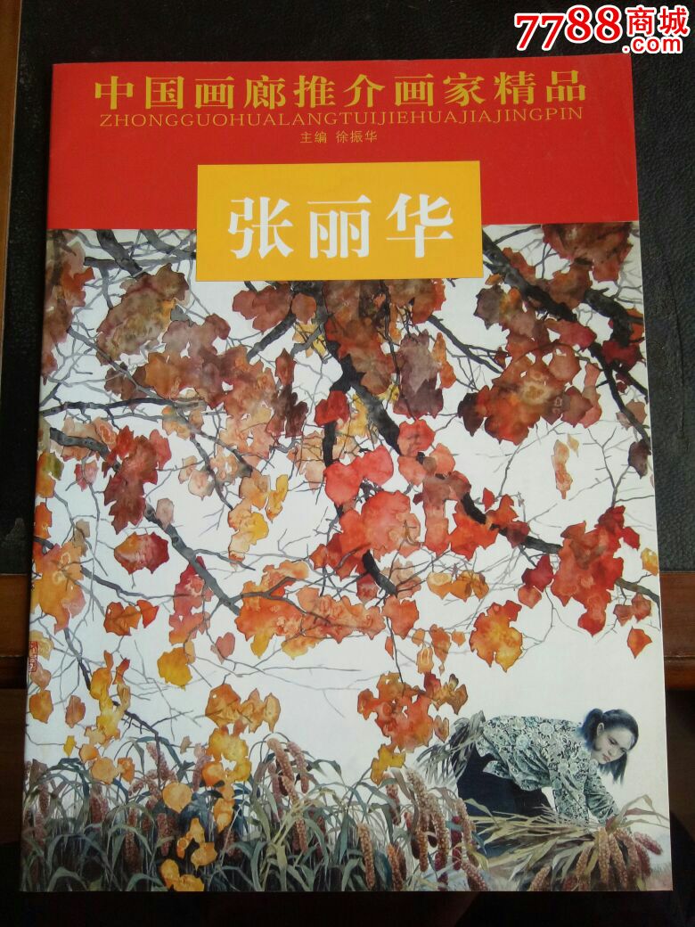 中国画廊推介画家精品张丽华画册中华美术杂志社07年5千册美品