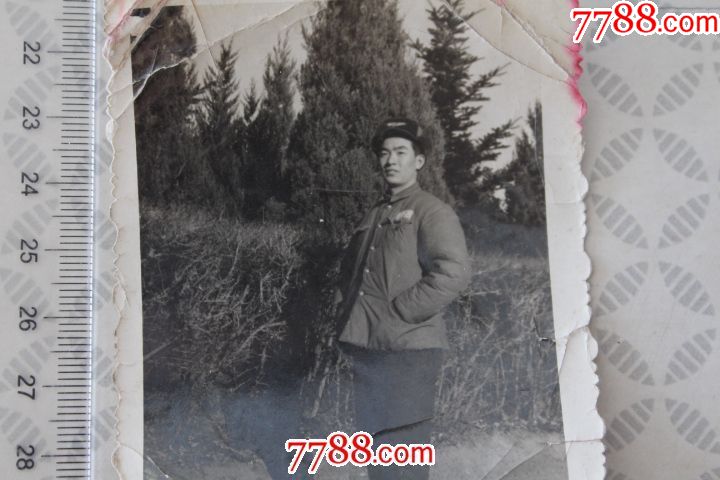 早期军人-大棉袄-大棉裤_老照片_沈阳大东收藏【7788