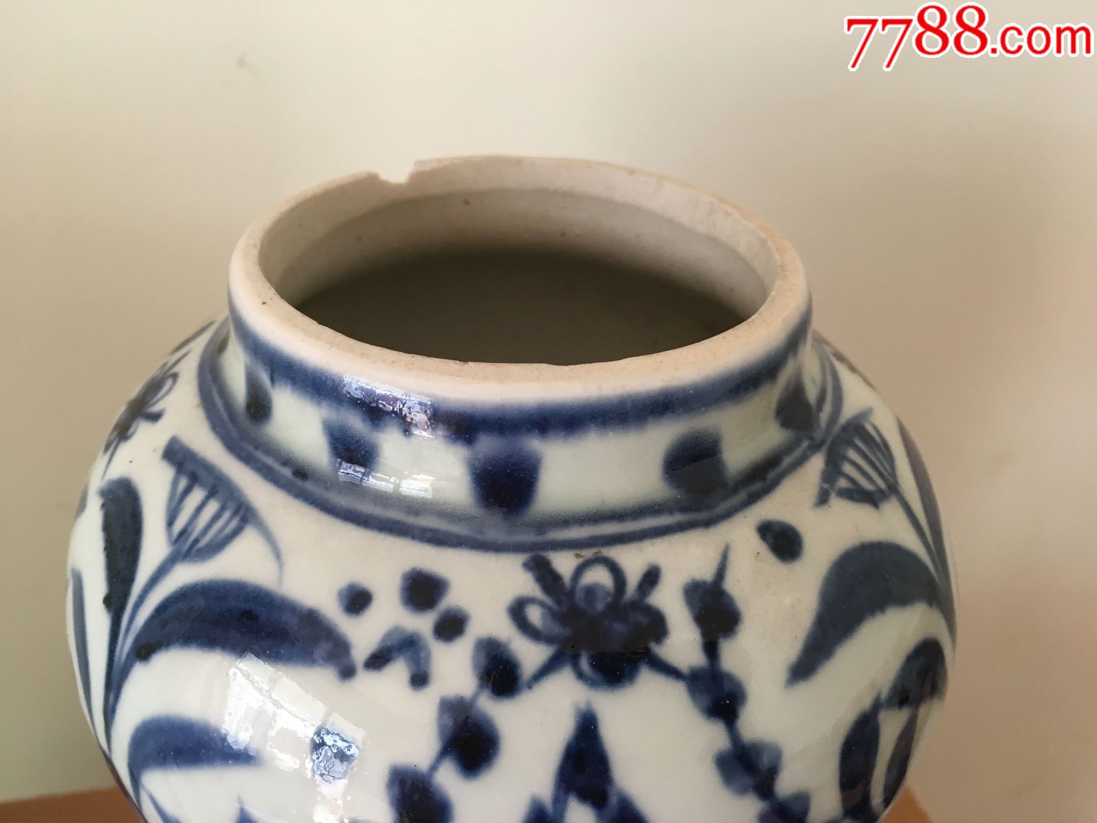 清代或民国时期青花瓷器瓶