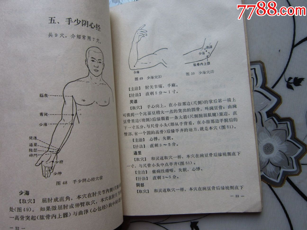 针灸临床取穴图解北京中医学院编