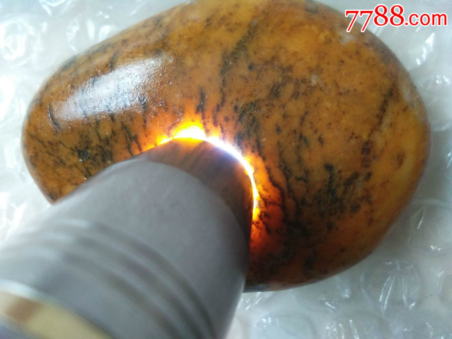 和田玉虎皮籽料原石