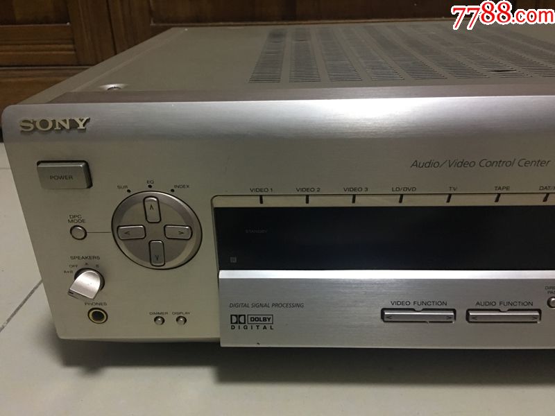 索尼ta-v909功放机a*功放机马来西亚产二手索尼功放机