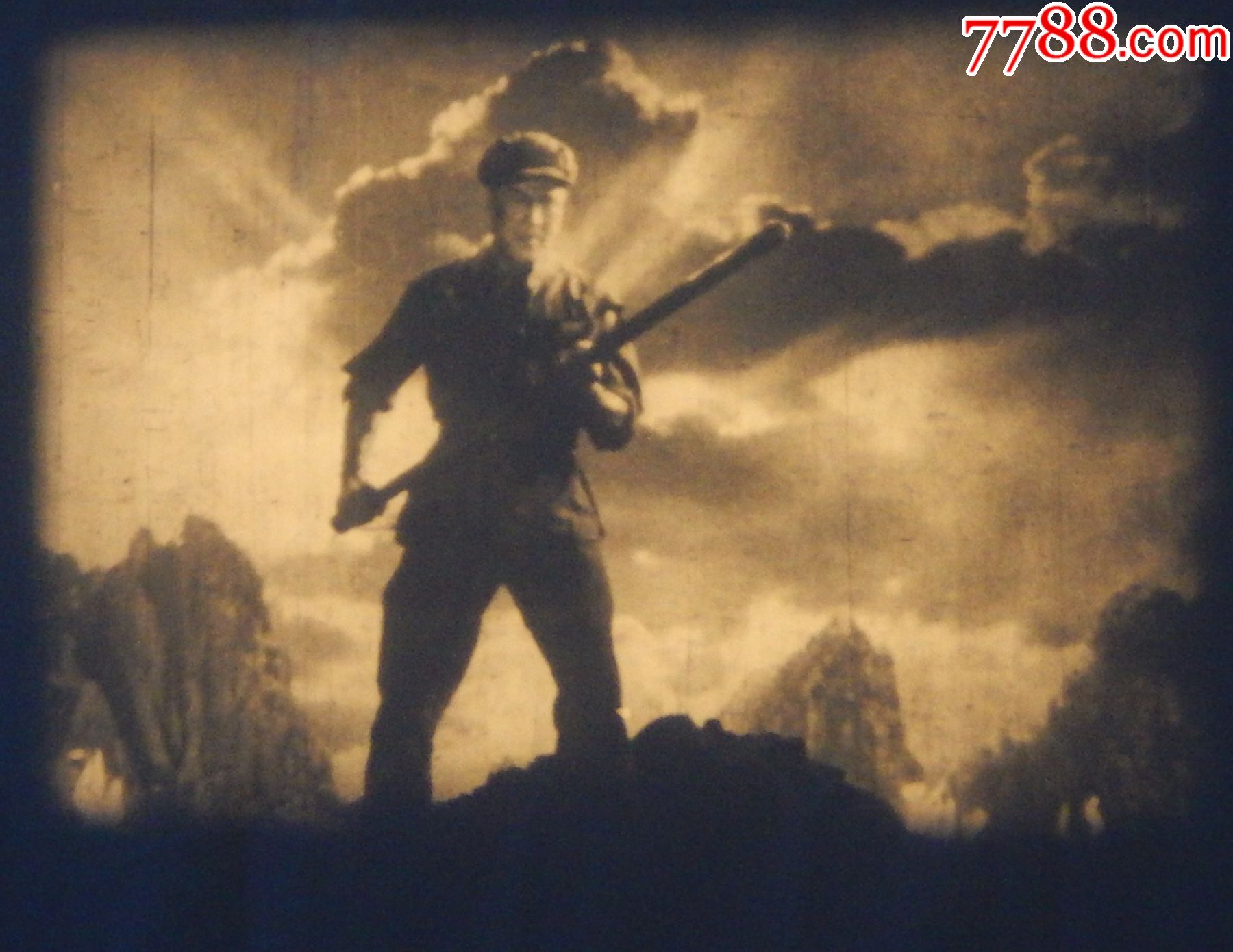 老电影,16mm电影拷贝,经典战斗故事片,英雄儿女