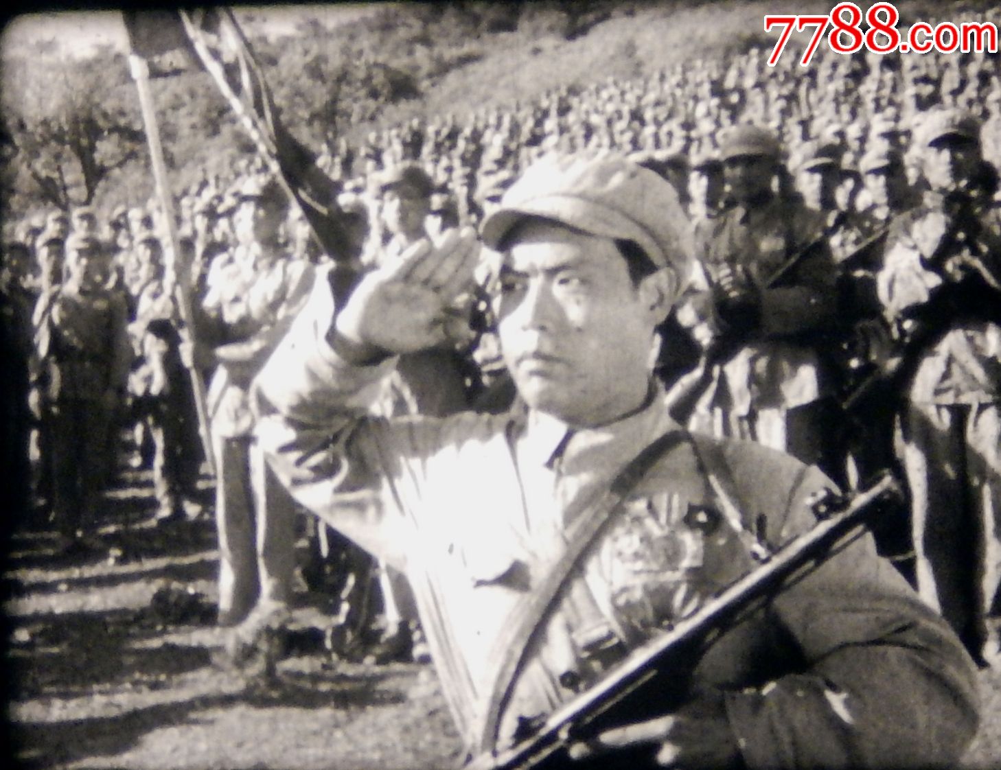 老电影,16mm电影拷贝,经典战斗故事片,英雄儿女