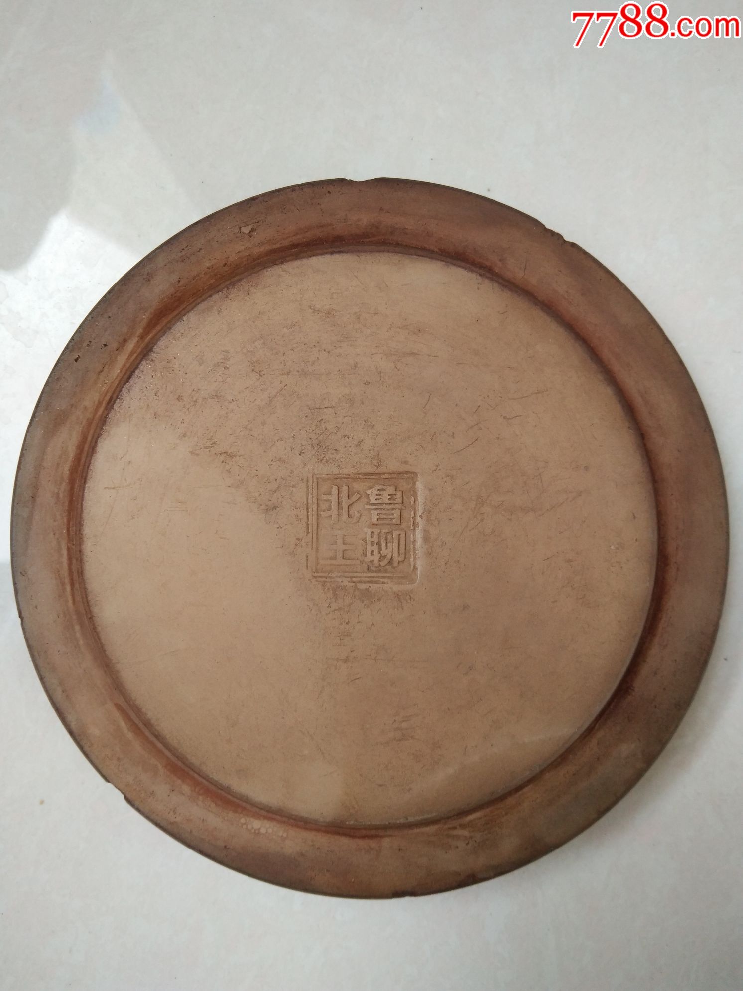 80年代北方产鼓型蛐蛐罐-底款鲁聊北王